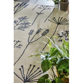 Vlněný kusový koberec Scion Stipa Denim 126408