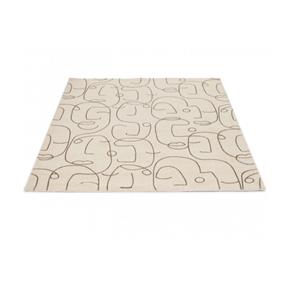 Vlněný kusový koberec Scion Epsilon Charcoal 023801