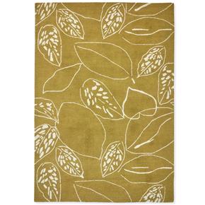 Vlněný kusový koberec Scion Orto Citrus 124406