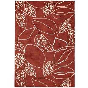 Vlněný kusový koberec Scion Orto Rust 125400