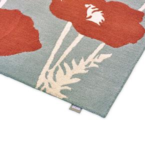 Vlněný kusový koberec Scion Poppy Pop Sage poppy 124800