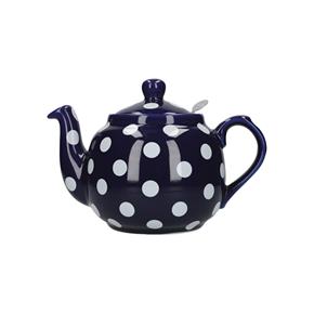 Porcelánová konvice na čaj London Pottery modrá