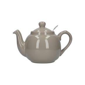 Porcelánová konvice na čaj London Pottery šedá