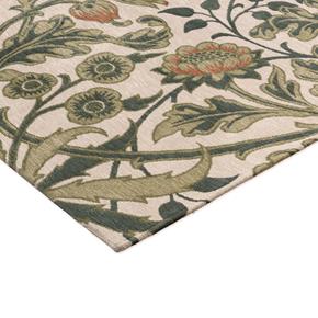 Květinový kusový koberec Morris & Co Hyacinth natural 130201