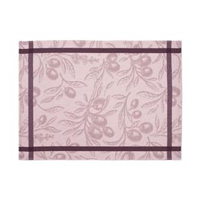 Kuchyňská bavlněná utěrka la Oliva bordó