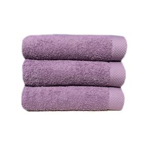 Froté ručník Lasa Pure fialový