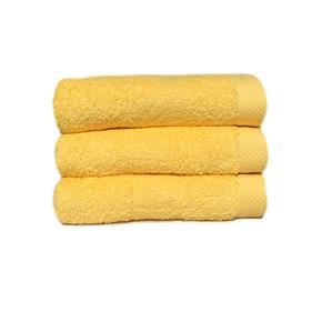 Froté ručník Lasa Pure světle žlutý