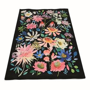 Moderní květovaný koberec Bluebellgray Zinnia 16505