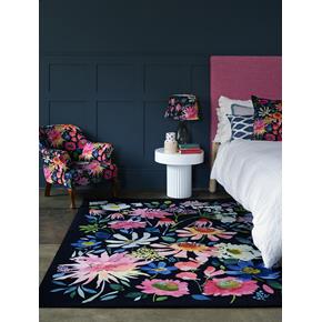 Moderní květovaný koberec Bluebellgray Zinnia 16505