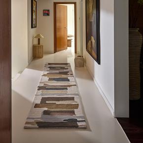 Moderní kusový běhoun Harlequin Zeal taupe 43001