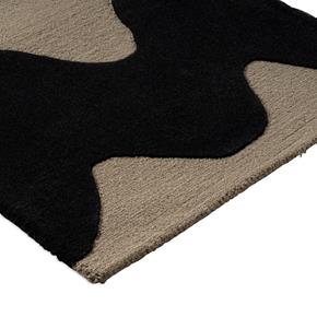 Moderní kusový běhoun Marimeko Lokki černý 133905