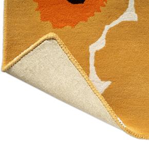 Moderní kusový běhoun Marimeko Unikko žlutý 132406