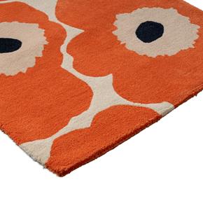 Moderní kusový běhoun Marimeko Unikko oranžový