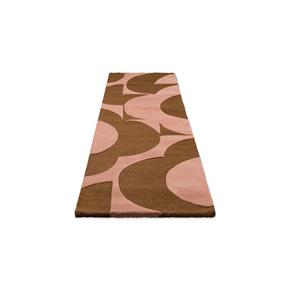 Moderní kusový běhoun Orla Kiely Prism Flower pink-terracota 158002