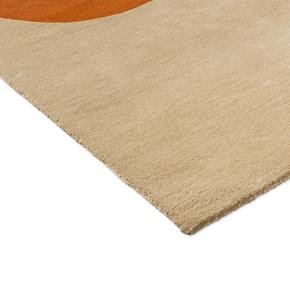 Moderní koberec Orla Kiely Flower Placemen pumpkin-ecru 158203 