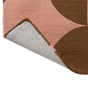 Moderní kusový běhoun Orla Kiely Prism Flower pink-terracota 158002
