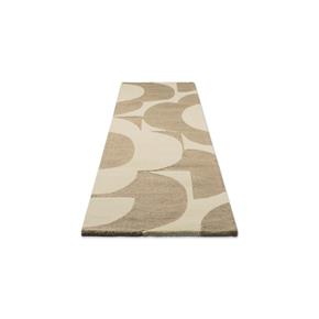 Moderní kusový běhoun Orla Kiely Prism Flower mushroom-ecru 158009