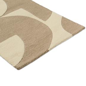 Moderní kusový běhoun Orla Kiely Prism Flower mushroom-ecru 158009