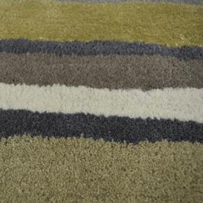 Moderní vlněný koberec Sanderson Elsdon Linden 44006