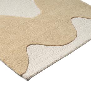 Moderní kusový běhoun Marimeko Lokki smetanový 133901