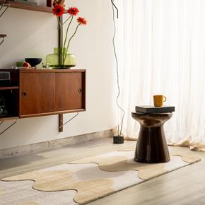 Moderní kusový běhoun Marimeko Lokki smetanový 133901