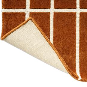 Moderní kusový běhoun Marimeko Tiiliskivi hnědý 132905 