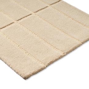 Moderní kusový běhoun Marimeko Tiiliskivi bílý 132901