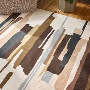 Vlněný kusový koberec Harlequin Zeal Taupe 43001