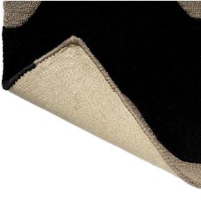 Designový vlněný koberec Marimekko Lokki  černý 133905