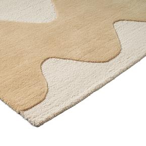 Designový vlněný koberec Marimekko Lokki smetanový 133901