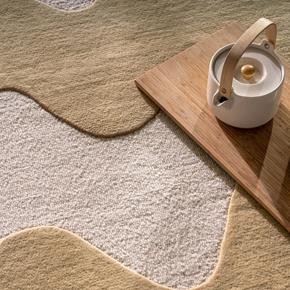 Designový vlněný koberec Marimekko Lokki smetanový 133901