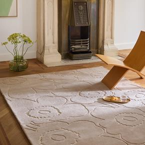 Moderní kusový běhoun Marimeko Piirto Uniko béžový