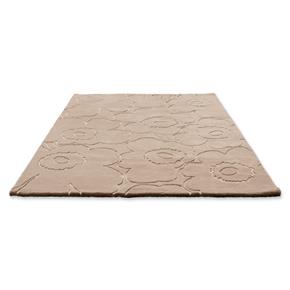 Designový vlněný koberec Marimeko Piirto Uniko béžový