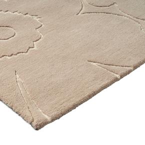 Designový vlněný koberec Marimeko Piirto Uniko béžový