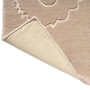 Designový vlněný koberec Marimeko Piirto Uniko béžový