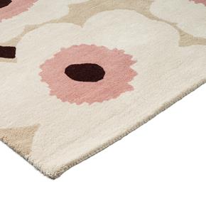 Designový vlněný koberec Marimekko Unikko růžový 132402