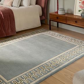 Moderní vlněný koberec Sanderson Linnean porcelain 148408