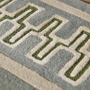 Moderní vlněný koberec Sanderson Linnean porcelain 148408