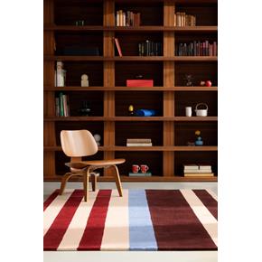 Designový vlněný koberec Marimekko Ralli cihlově červený