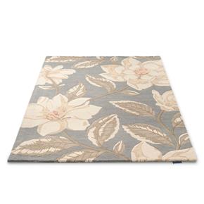 Vlněný kusový koberec Sanderson Grandiflora Grey 145604