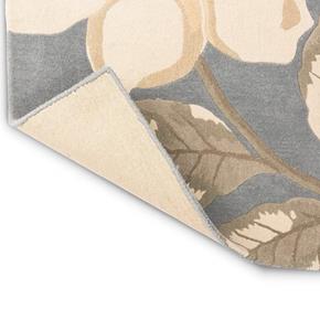 Vlněný kusový koberec Sanderson Grandiflora Grey 145604