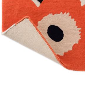 Designový vlněný koberec Marimekko Unikko oranžový 132403