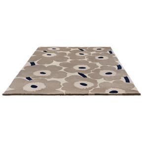 Designový vlněný koberec Marimekko Unikko šedý 132401