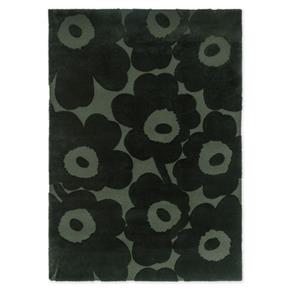 Designový vlněný koberec Marimekko Unikko zelený 132207