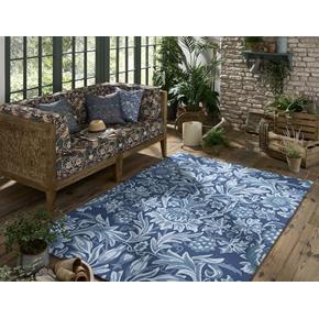 Outdoorový koberec Morris&Co Sunflower webb’s blue 427907