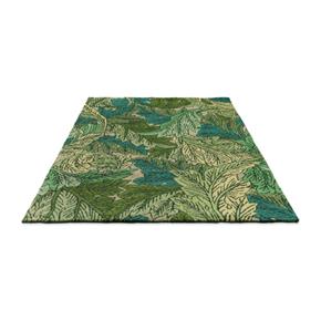 Outdoorový koberec Morris & Co Acanthus nettle-sky blue 427307