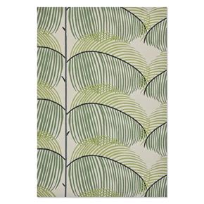 Outdoorový koberec Sanderson Manila leaf botanical green 446107