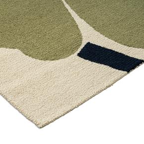 Outdoorový koberec Marimekko unikko Anniversary dusty green 433017