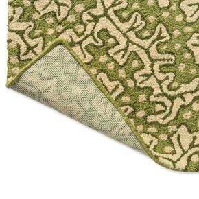 Outdoorový koberec Sanderson Truffle olive 446007