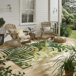 Outdoorový koberec Sanderson Manila artichoke 446407 